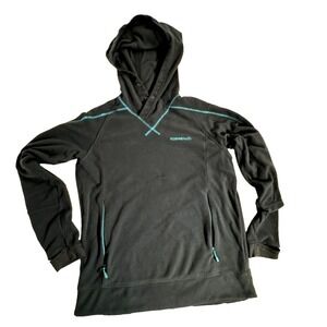 Norrona Men' M Falkentind Warm 1 Fleece PolarTec Thumb Holes Pullover Cool Black